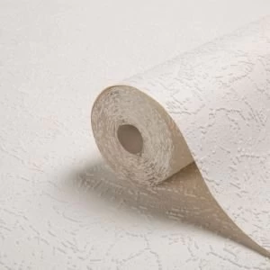 BQ White Bark Paintable Wallpaper