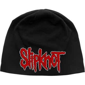 Slipknot - Logo Beanie - Black/Red