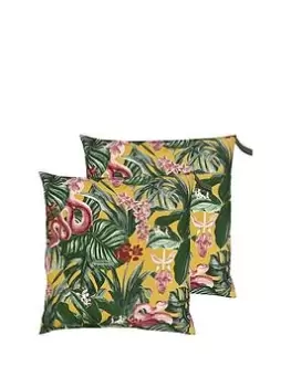 Furn Medinilla Water & Uv Resistant Outdoor Floor Cushion 2 Pack