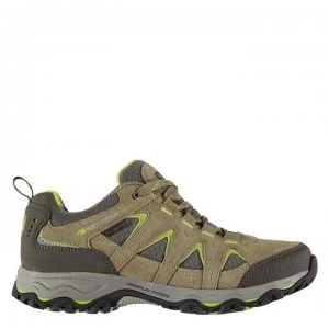 Karrimor Mount Low Ladies Walking Shoes - Taupe/Green