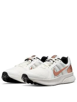 Nike Run Swift 2 - White/Copper, White/Copper, Size 4, Women