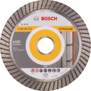 Bosch Turbo Universal Diamond Cutting Disc 125mm