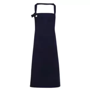 Premier Unisex Calibre Heavy Cotton Canvas Bib Apron (navy)