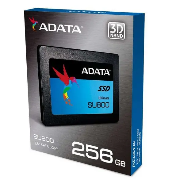 ADATA Ultimate SU800 256GB SSD 3D NAND 2.5" Internal SATA III Solid State Drive