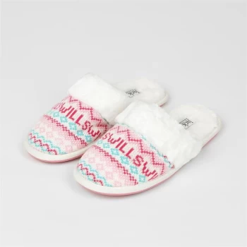 Jack Wills Dartmouth Slippers - Pink