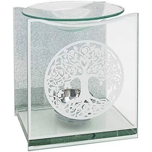 Tree Of Life Glass Oil Burner By Lesser & Pavey