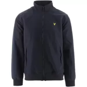 Lyle and Scott Dark Navy Mesh Backed Funnel Neck Jacket