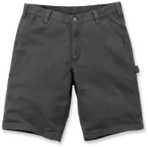 Carhartt Rigby Dungaree Shorts, black-grey, Size 42, black-grey, Size 42