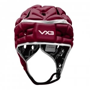 VX-3 Airflow Rugby Headguard - Maroon