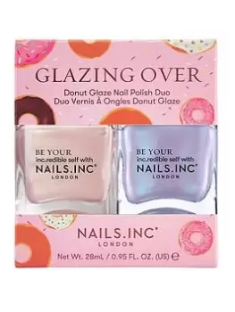 Nails Inc Glazing Over Nail Polish Duo, Multi, Women