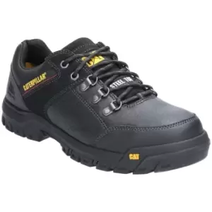 Caterpillar Mens Extension Lace Up Safety Shoe (8 UK) (Black)