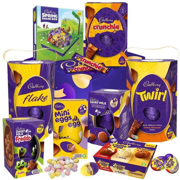 Cadbury Gifts Direct Cadbury Gifts Deluxe Easter Chocolate Hamper DELEAS