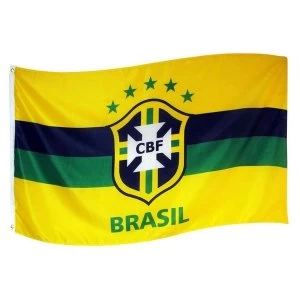 Brasil CBF Crest Flag 5 x 3