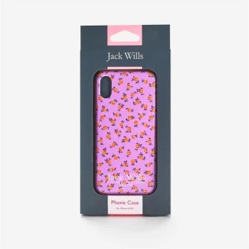 Jack Wills iPhone X Case - Lilac Floral