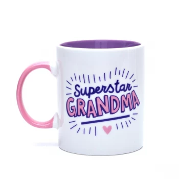 Cheerful Mug - Superstar Grandma