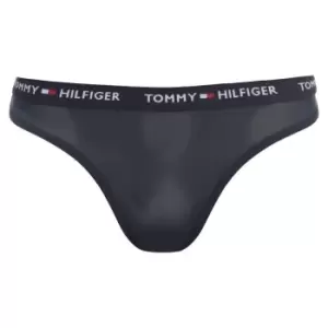 Tommy Bodywear Tommy Hilfiger Mesh Thong - Blue