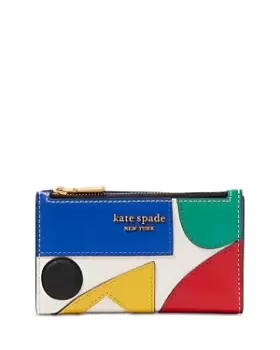 kate spade new york Gallery Small Slim Saffiano Leather Bifold Wallet