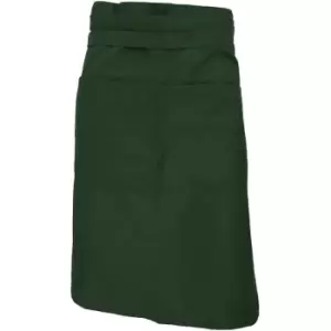 SOLS Unisex Greenwich Apron / Barwear (ONE) (Bottle Green) - Bottle Green