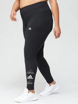 Adidas Plus Stacked Tight - Black