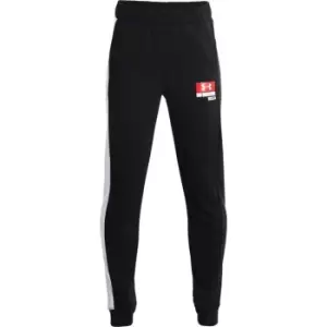 Under Armour Boys Baseline Fleece Pant - Black