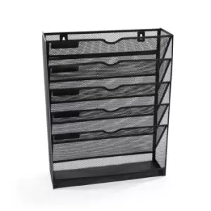 Metal Mesh Wall Mounted File Organiser M&amp;W