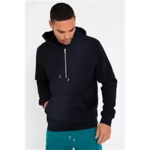 I Saw It First Black quarter Zip Hoodie - Black