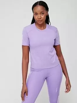 adidas Train Essentials Cotton T-Shirt - Violet, Violet, Size XS, Women