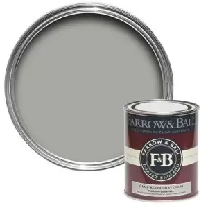 Farrow & Ball Modern Map Room Gray No. 88 Eggshell Paint, 750Ml Lamp Room Gray No. 88