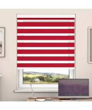 Pepper Day And Night Zebra Roller Blind with Cassette