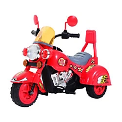 HOMCOM Electric Ride On Toy Car 370-006RD Red