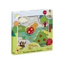 Spot Wooden Shape Puzzle