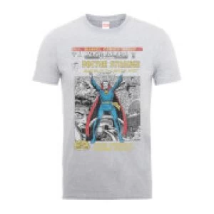 Marvel Doctor Strange Premire Comic Cover Mens Grey T-Shirt - XL