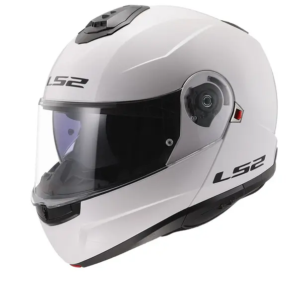 LS2 FF908 Strobe II Gloss White 06 Modular Helmet Size XL