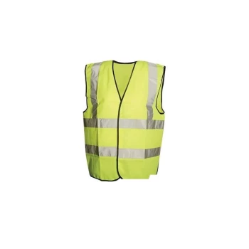 Silverline - Hi-Vis Waistcoat Class 2 - XL 116-124cm (46-49")