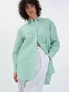 Aligne Forrest Oversized Shirt In Recycled Polyester