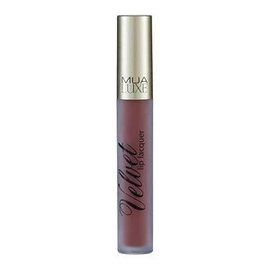 MUA Luxe Velvet Lip Lacquer - Hustle Brown