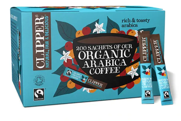 Clipper Organic Arabica Coffee 200 Sachets