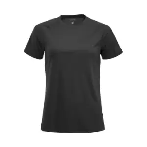 Clique Womens/Ladies Premium Active T-Shirt (M) (Black)