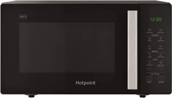 Hotpoint MWH251B 25L 900W Microwave