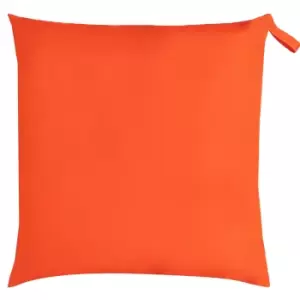 furn. Plain Outdoor Floor Cushion Orange