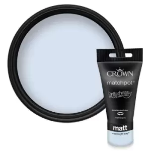 Crown Breatheasy Moonlight Bay - Matt Emulsion Paint - 40ml Tester