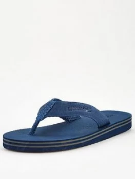 Regatta Rico Flip Flop - Navy , Blue, Size 7, Men