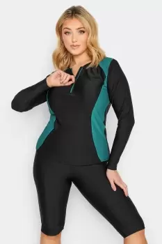 Long Sleeve Swim Top