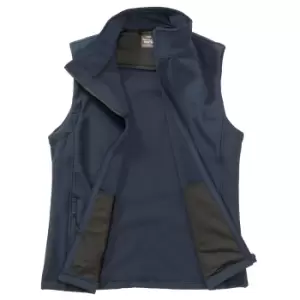 Result Mens Printable Softshell Body Warmer (4XL) (Navy)