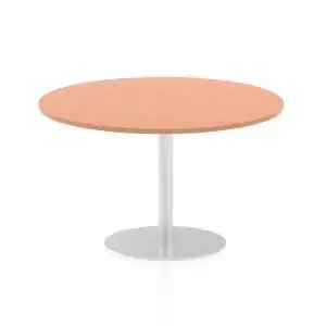 Italia Poseur Table Round 1200 Top 725 High Beech