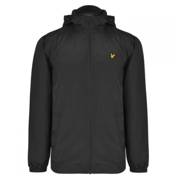 Lyle and Scott and Scott Zip Through Jacket - Jet Black Z865