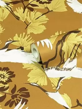 Furn Demoiselle Botanical Printed Wallpaper