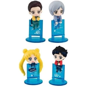 Sailor Moon Ochatomo Series Figure 4-Pack Three Lights 5 cm