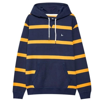 Jack Wills Boynton Stripe Hoodie - Navy