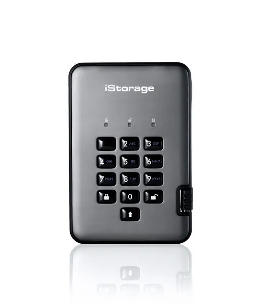 iStorage diskAshur PRO2 256-bit 4TB USB 3.1 FIPS Level 3 certified, Encrypted HDD Default Title